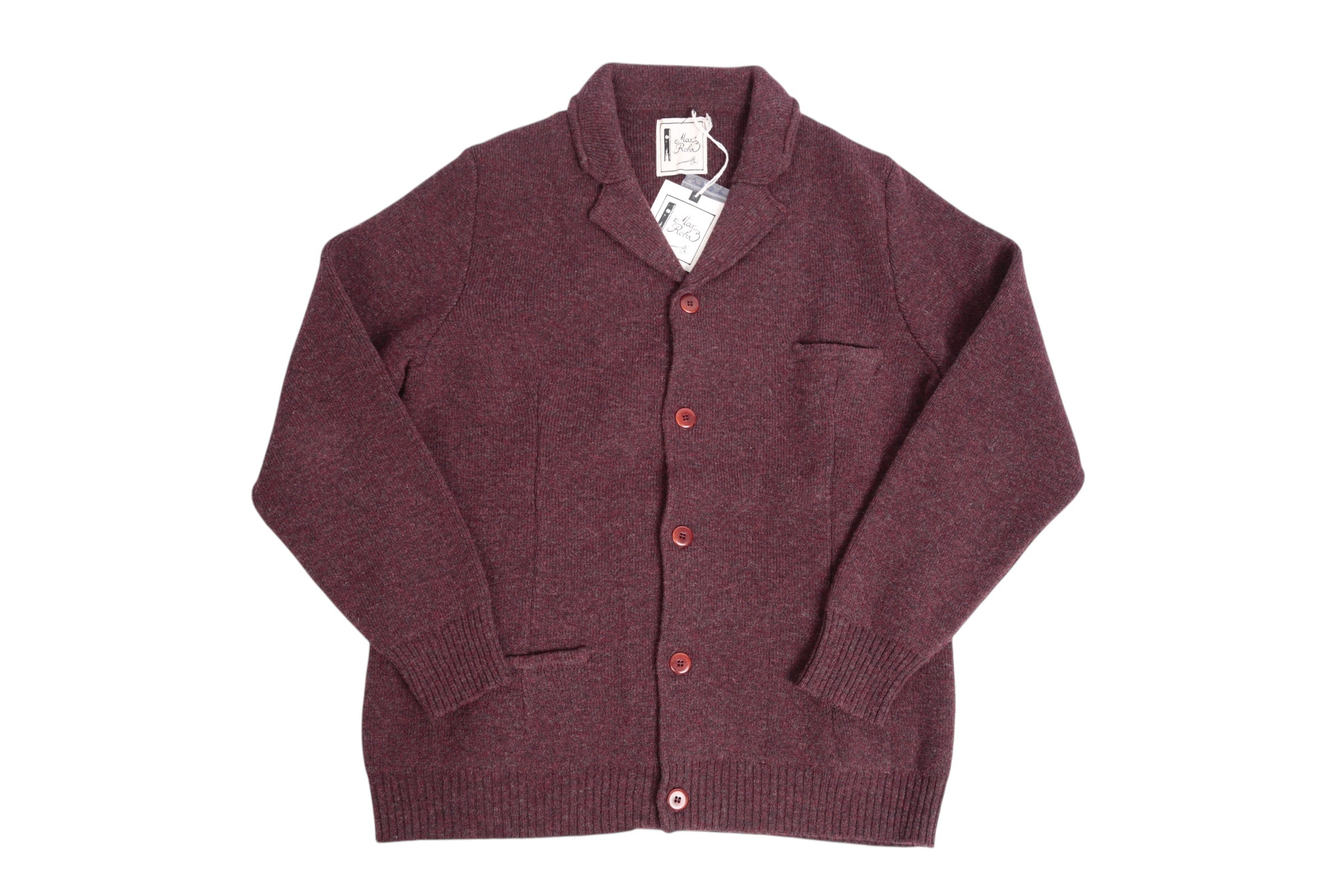 GRP Italy Max Rohr Cardigan Bordeaux – 14oz Onlinestore